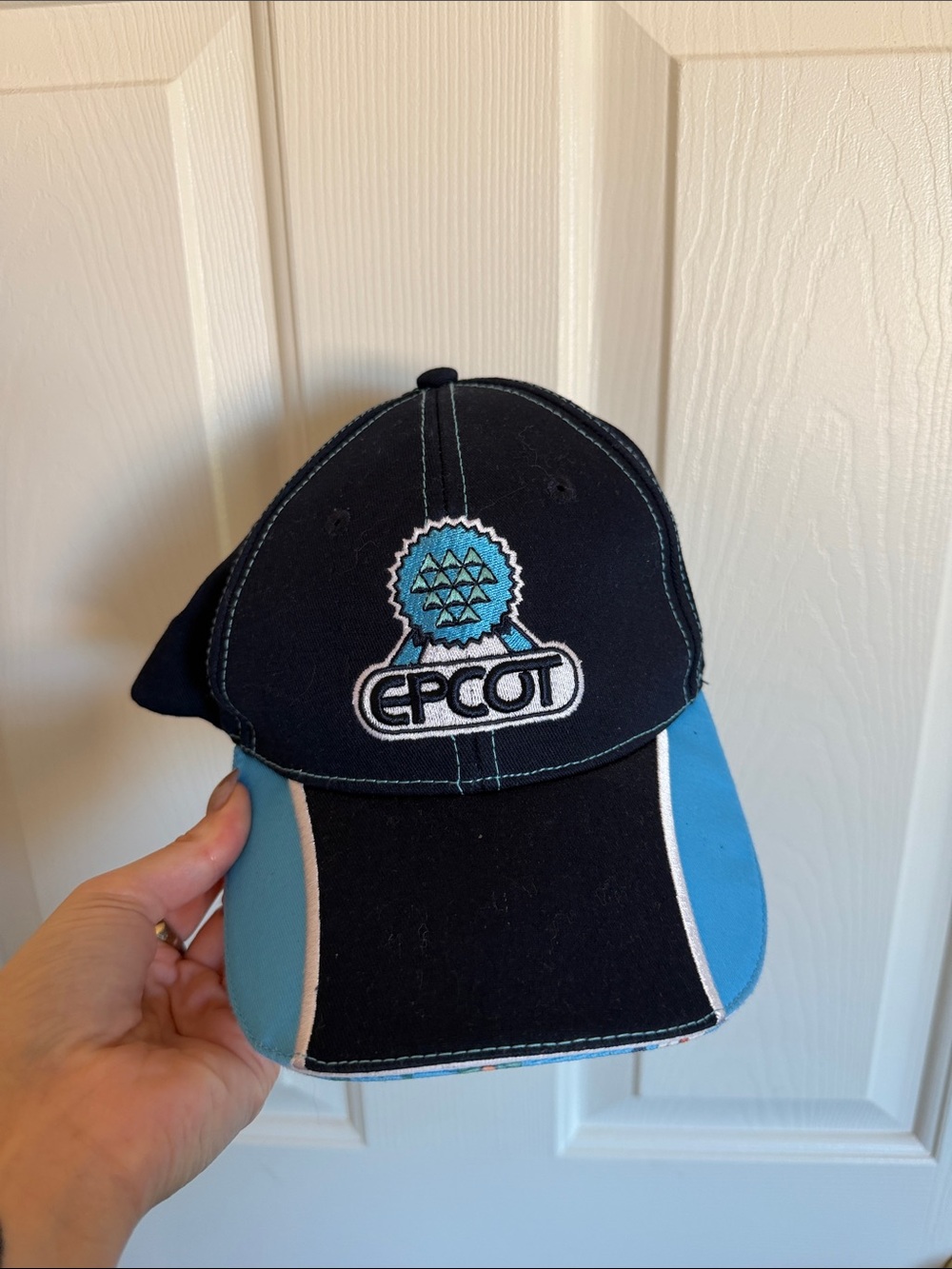 EPCOT Embroidered Black & Blue Baseball Cap